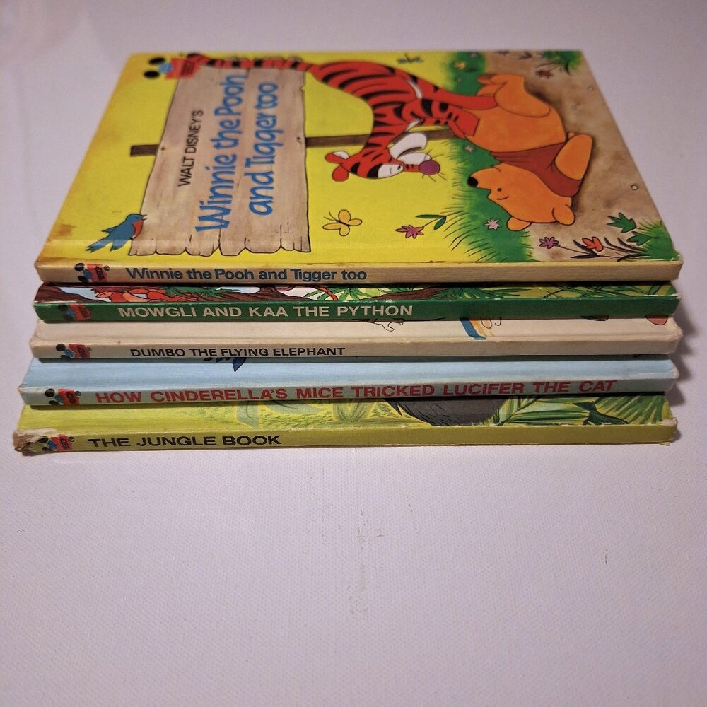 Disney Classics Hard Cover Books Lot of 5